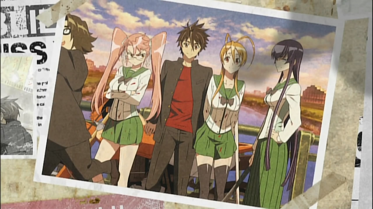 Highschool of the Dead Full Color Editions Review - Anime Collective
